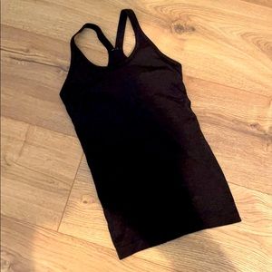 Grey yoga lululemon top